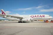 Qatar Airways Cargo Airbus A330-243F (A7-AFV) at  Oslo - Gardermoen, Norway