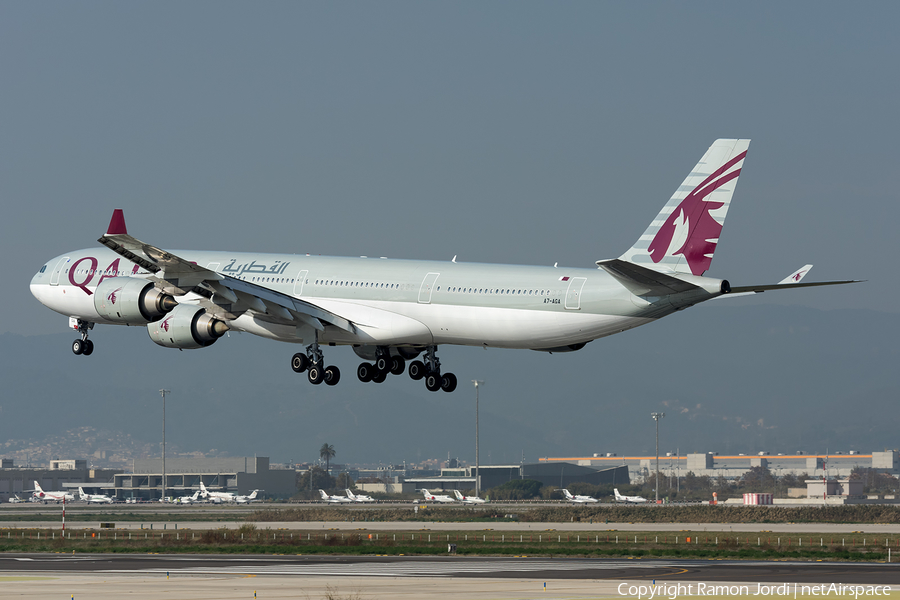 Qatar Airways Airbus A340-642 (A7-AGA) | Photo 215563