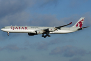 Qatar Airways Airbus A340-642 (A7-AGA) at  London - Heathrow, United Kingdom