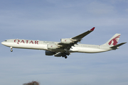 Qatar Airways Airbus A340-642 (A7-AGA) at  London - Heathrow, United Kingdom