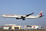 Qatar Airways Airbus A340-642 (A7-AGA) at  London - Heathrow, United Kingdom