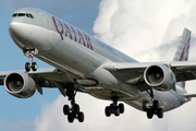 Qatar Airways Airbus A340-642 (A7-AGA) at  London - Heathrow, United Kingdom