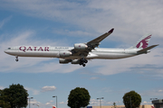 Qatar Airways Airbus A340-642 (A7-AGA) at  London - Heathrow, United Kingdom