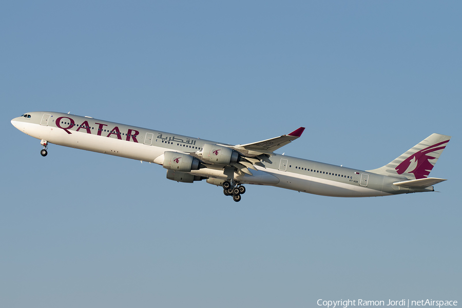 Qatar Airways Airbus A340-642 (A7-AGB) | Photo 208885
