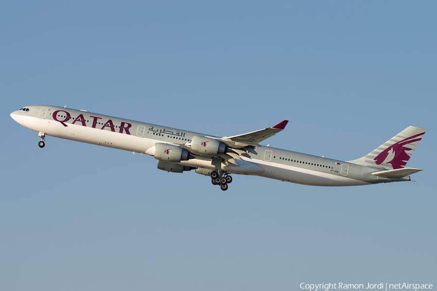 Qatar Airways Airbus A340-642 (A7-AGB) | Photo 208885