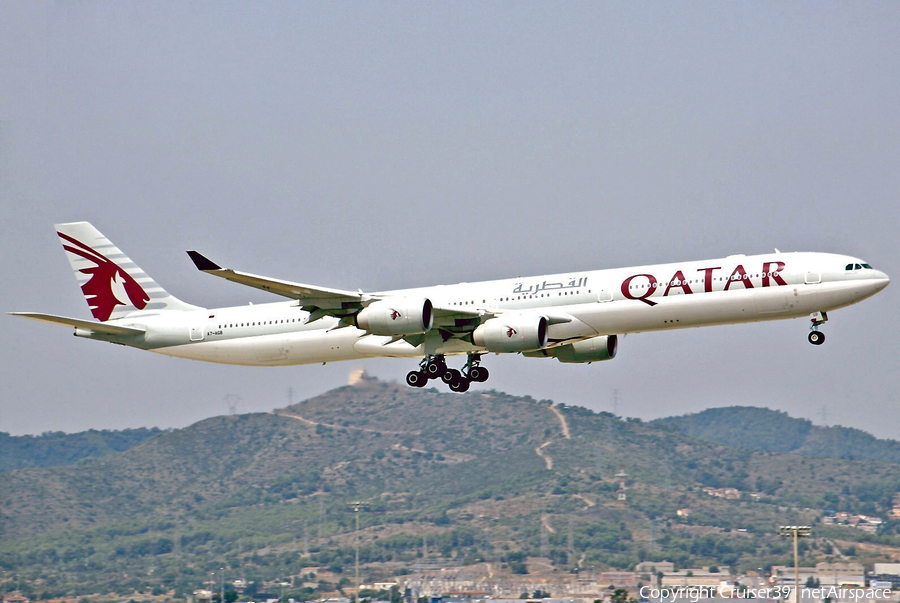 Qatar Airways Airbus A340-642 (A7-AGB) | Photo 239066