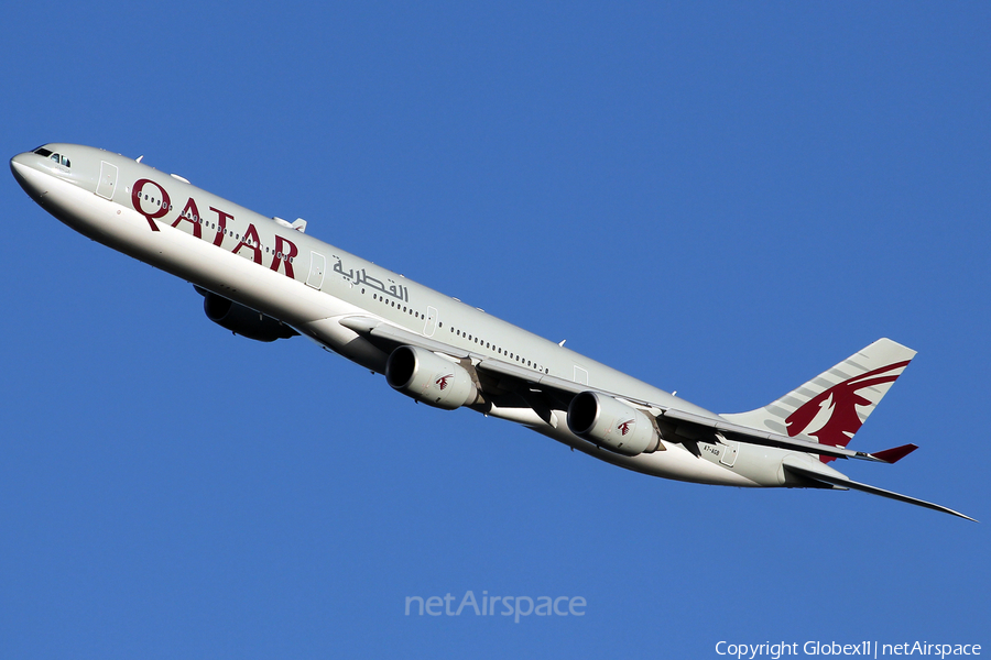 Qatar Airways Airbus A340-642 (A7-AGB) | Photo 18260