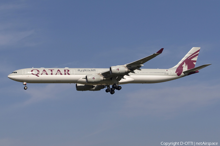 Qatar Airways Airbus A340-642 (A7-AGB) | Photo 278401