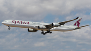 Qatar Airways Airbus A340-642 (A7-AGC) at  Barcelona - El Prat, Spain