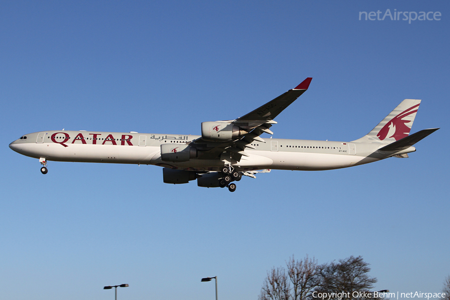 Qatar Airways Airbus A340-642 (A7-AGC) | Photo 41599