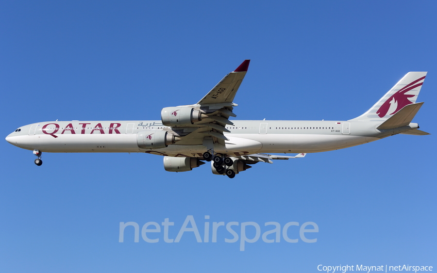 Qatar Airways Airbus A340-642 (A7-AGD) | Photo 201018