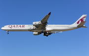 Qatar Airways Airbus A340-642 (A7-AGD) at  Barcelona - El Prat, Spain