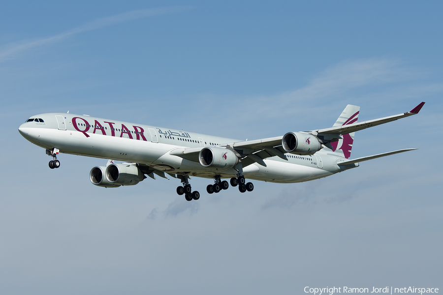 Qatar Airways Airbus A340-642 (A7-AGD) | Photo 201138