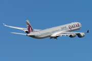 Qatar Airways Airbus A340-642 (A7-AGD) at  Barcelona - El Prat, Spain