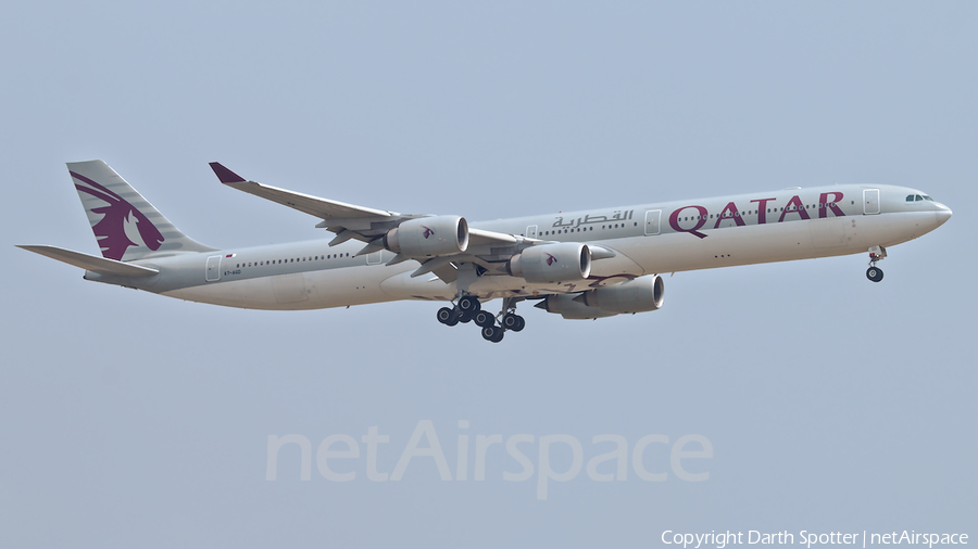 Qatar Airways Airbus A340-642 (A7-AGD) | Photo 317640