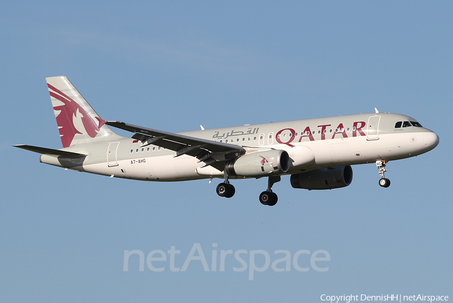 Qatar Airways Airbus A320-232 (A7-AHG) | Photo 384444
