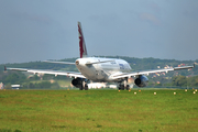 Qatar Airways Airbus A320-232 (A7-AHO) at  Krakow - Pope John Paul II International, Poland