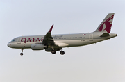 Qatar Airways Airbus A320-232 (A7-AHQ) at  Prague - Vaclav Havel (Ruzyne), Czech Republic