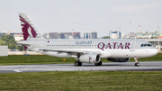 Qatar Airways Airbus A320-232 (A7-AHS) at  Warsaw - Frederic Chopin International, Poland