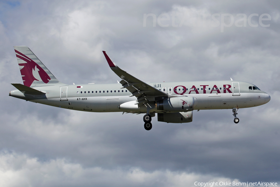 Qatar Airways Airbus A320-232 (A7-AHX) | Photo 86444