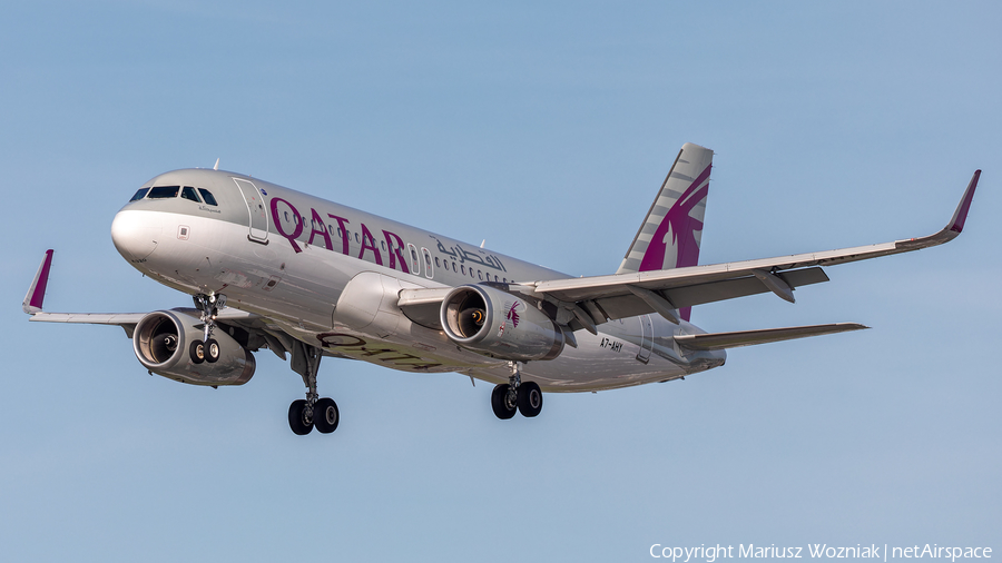 Qatar Airways Airbus A320-232 (A7-AHY) | Photo 641713