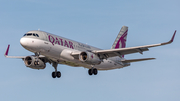 Qatar Airways Airbus A320-232 (A7-AHY) at  Warsaw - Frederic Chopin International, Poland