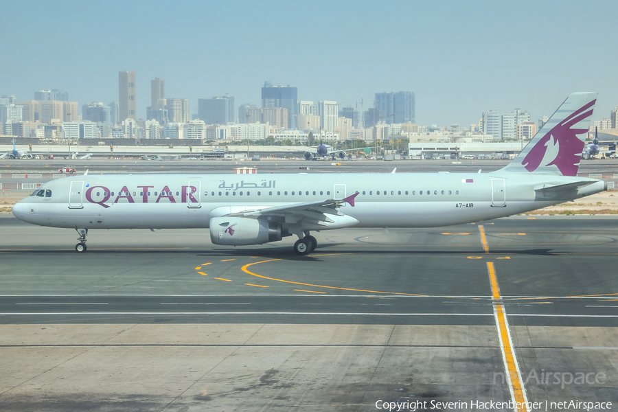 Qatar Airways Airbus A321-231 (A7-AIB) | Photo 212216