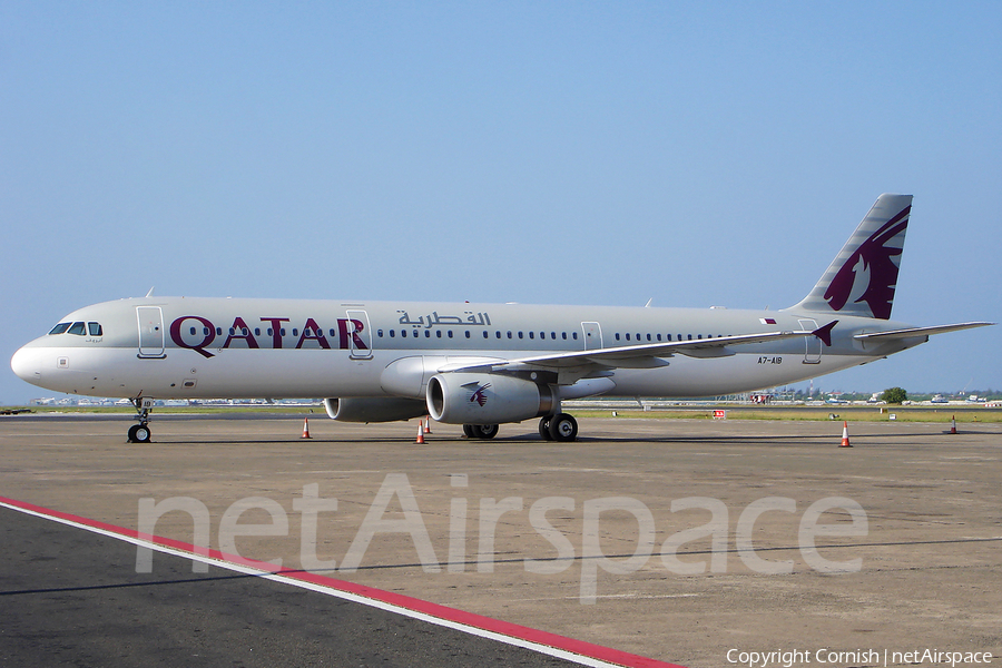 Qatar Airways Airbus A321-231 (A7-AIB) | Photo 18917
