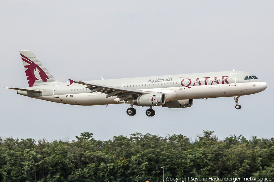 Qatar Airways Airbus A321-231 (A7-AID) | Photo 172301