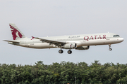 Qatar Airways Airbus A321-231 (A7-AID) at  Budapest - Ferihegy International, Hungary