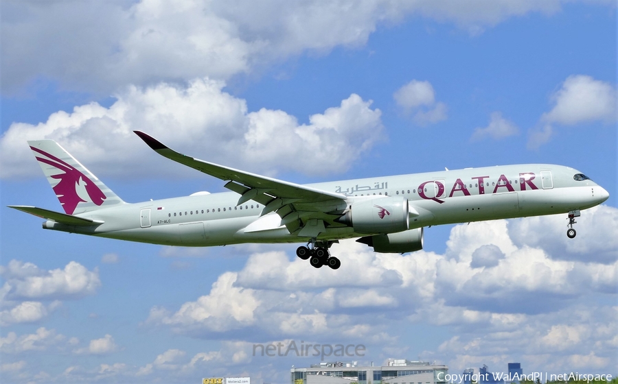 Qatar Airways Airbus A350-941 (A7-ALC) | Photo 448177