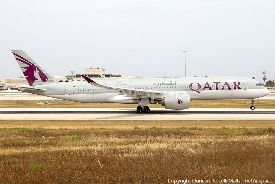 Qatar Airways Airbus A350-941 (A7-ALH) | Photo 445158