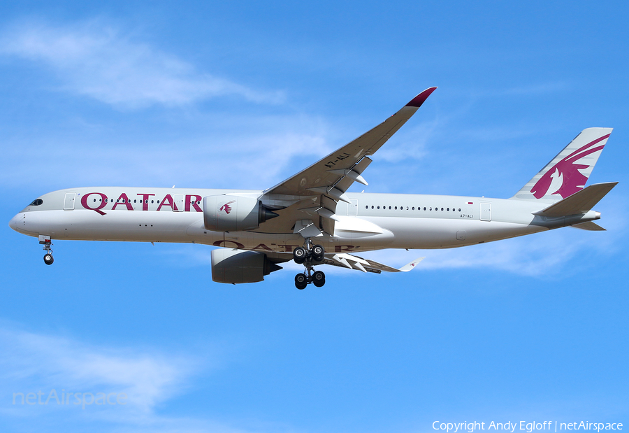 Qatar Airways Airbus A350-941 (A7-ALI) | Photo 199913