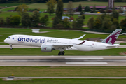 Qatar Airways Airbus A350-941 (A7-ALZ) at  Zurich - Kloten, Switzerland