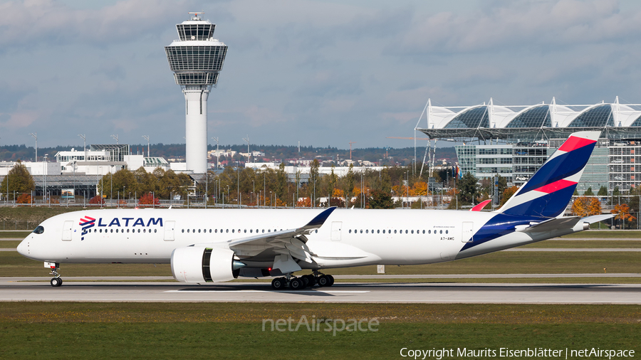 Qatar Airways (LATAM Airlines Brasil) Airbus A350-941 (A7-AMC) | Photo 194174