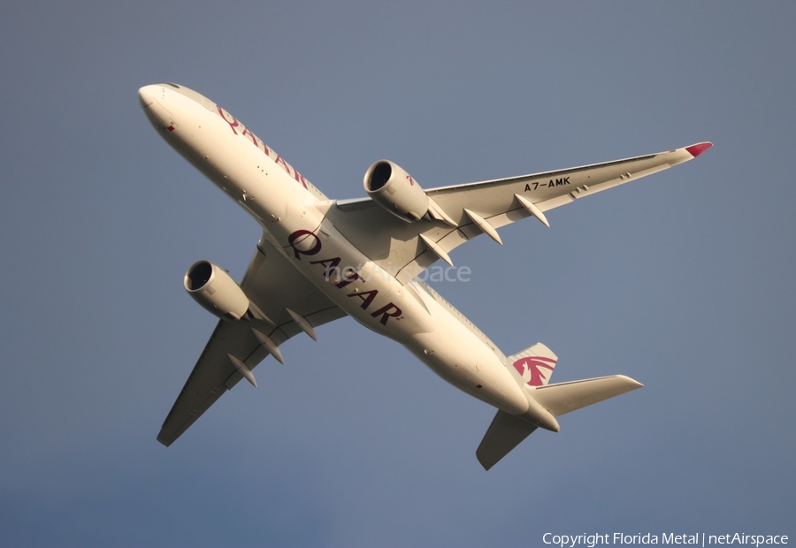Qatar Airways Airbus A350-941 (A7-AMK) | Photo 605405