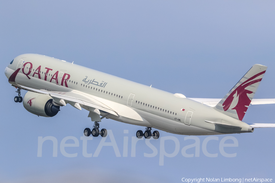 Qatar Airways Airbus A350-941 (A7-AML) | Photo 468191