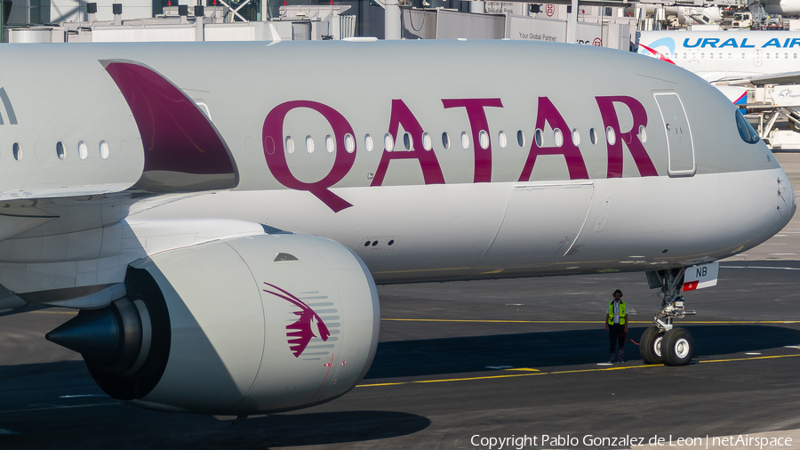 Qatar Airways Airbus A350-1041 (A7-ANB) | Photo 338879