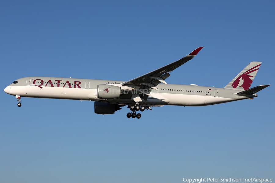 Qatar Airways Airbus A350-1041 (A7-ANB) | Photo 366064