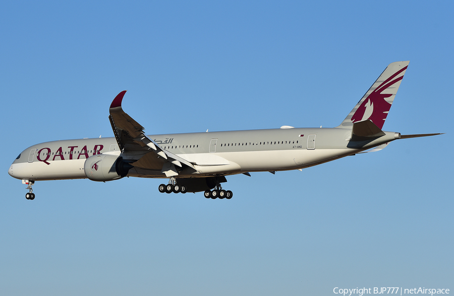 Qatar Airways Airbus A350-1041 (A7-AND) | Photo 415817