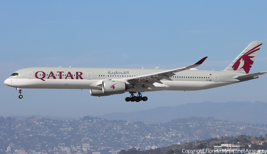 Qatar Airways Airbus A350-1041 (A7-AND) | Photo 600240
