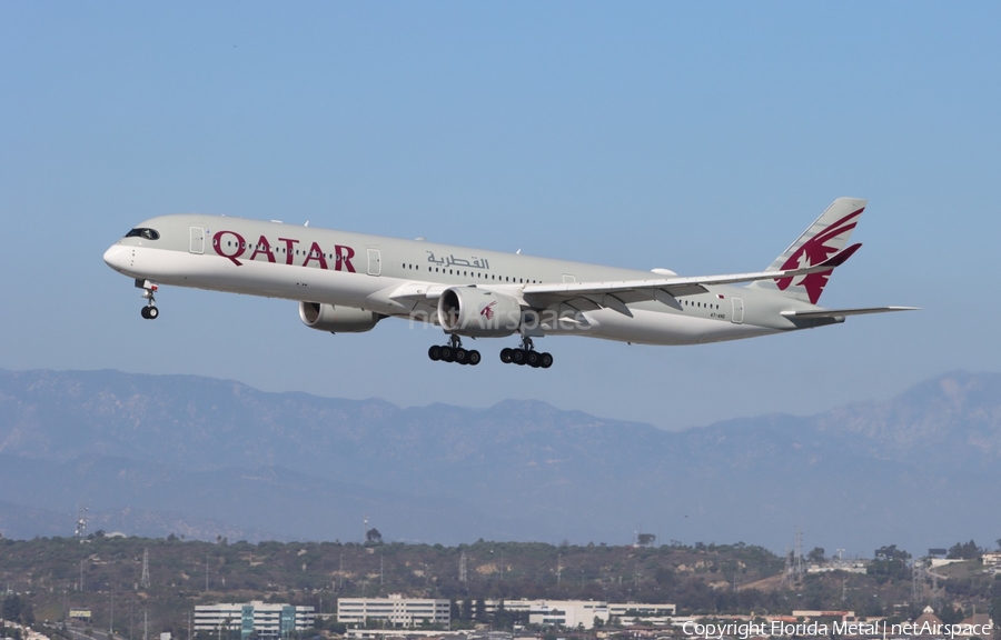 Qatar Airways Airbus A350-1041 (A7-AND) | Photo 601515
