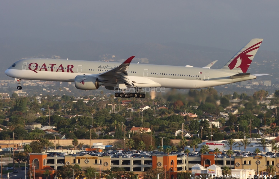Qatar Airways Airbus A350-1041 (A7-AND) | Photo 603590