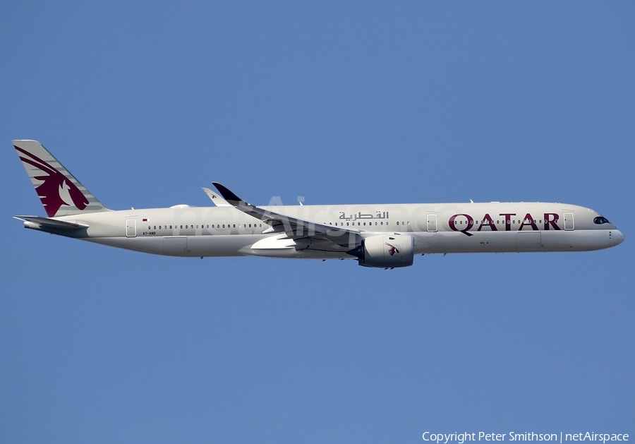 Qatar Airways Airbus A350-1041 (A7-AND) | Photo 314247