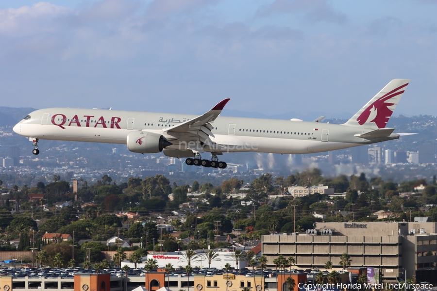 Qatar Airways Airbus A350-1041 (A7-ANF) | Photo 601516