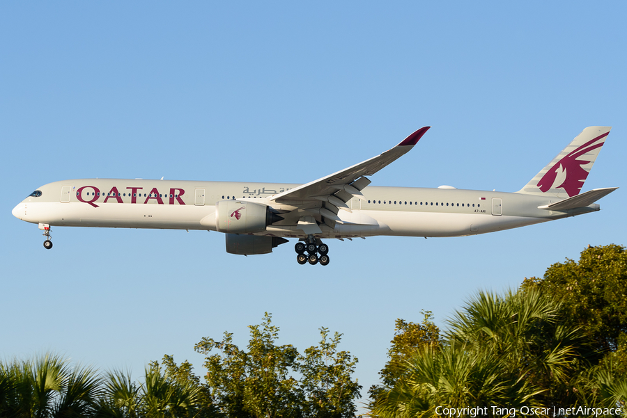 Qatar Airways Airbus A350-1041 (A7-ANI) | Photo 491219