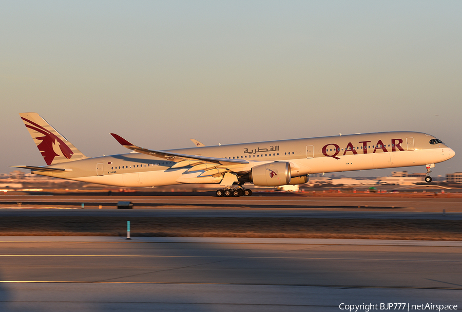 Qatar Airways Airbus A350-1041 (A7-ANK) | Photo 373404