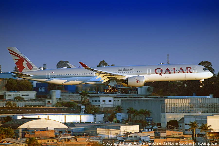 Qatar Airways Airbus A350-1041 (A7-ANM) | Photo 480699