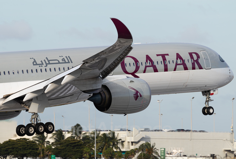 Qatar Airways Airbus A350-1041 (A7-ANM) at  Miami - International, United States