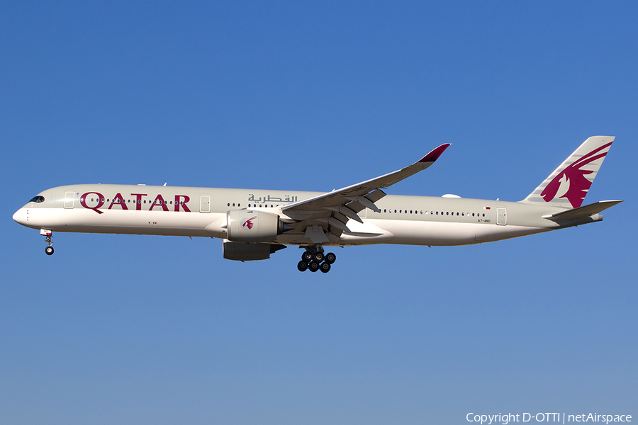 Qatar Airways Airbus A350-1041 (A7-ANO) | Photo 564344